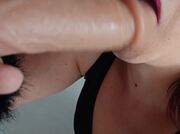 Pompino dildo orizzontale